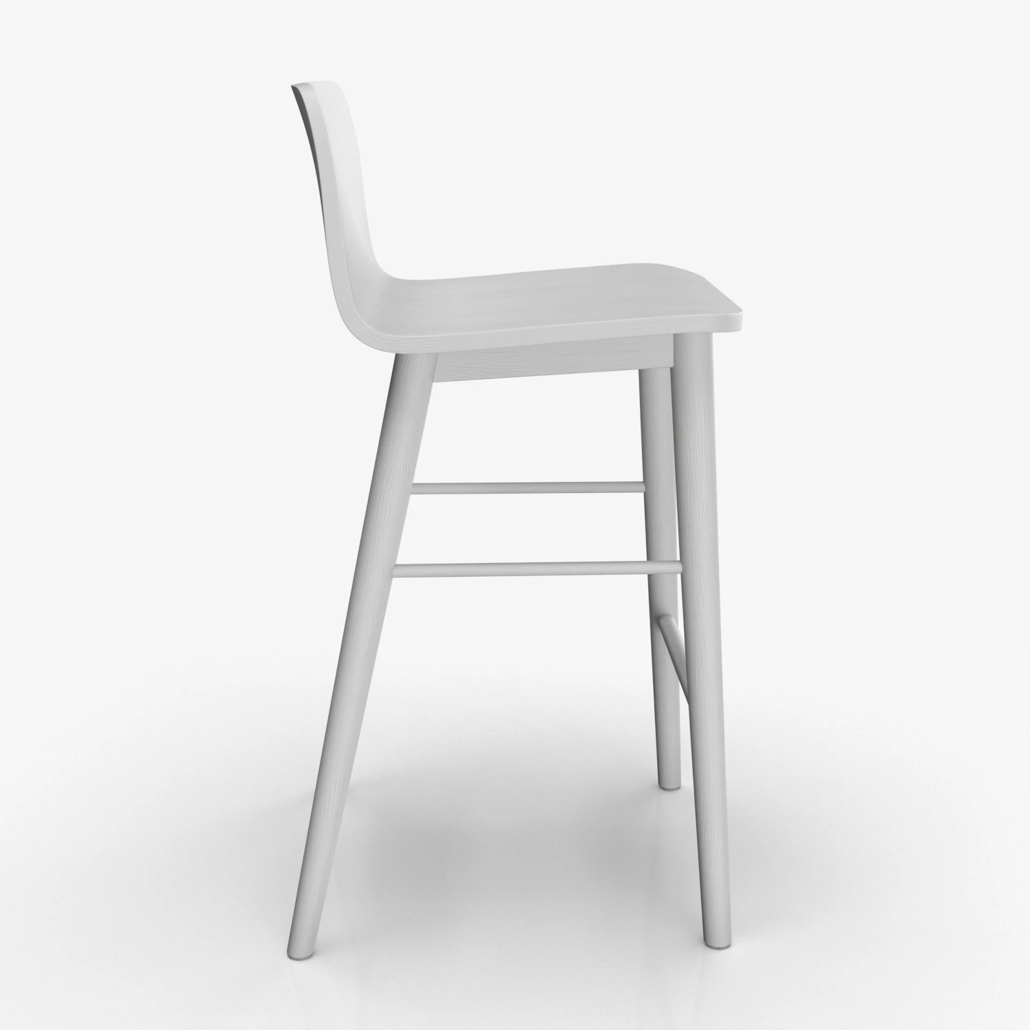 Lovell Counter Stool PBR 3D Model_03